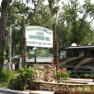 Swamp House Grill & Happy Snapper Tiki Bar - Highbanks Marina and Campground